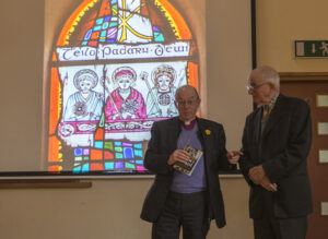 BIshop J Wyn Evans with Gerald Morgan